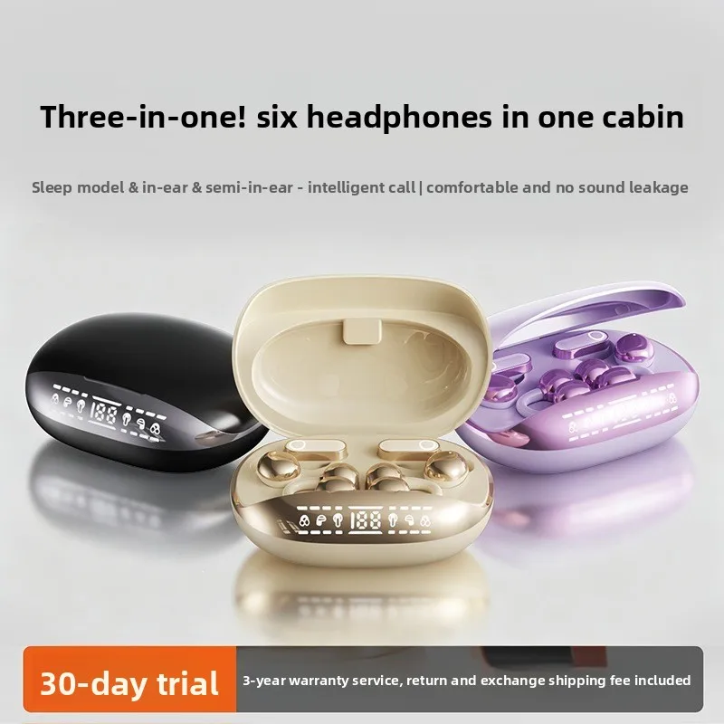 Sleep Mask Headphones Bluetooth - ワイヤレスBluetoothイヤホン6個セット。長時間のバッテリー駆動が可能で、旅行やアウトドアに最適。