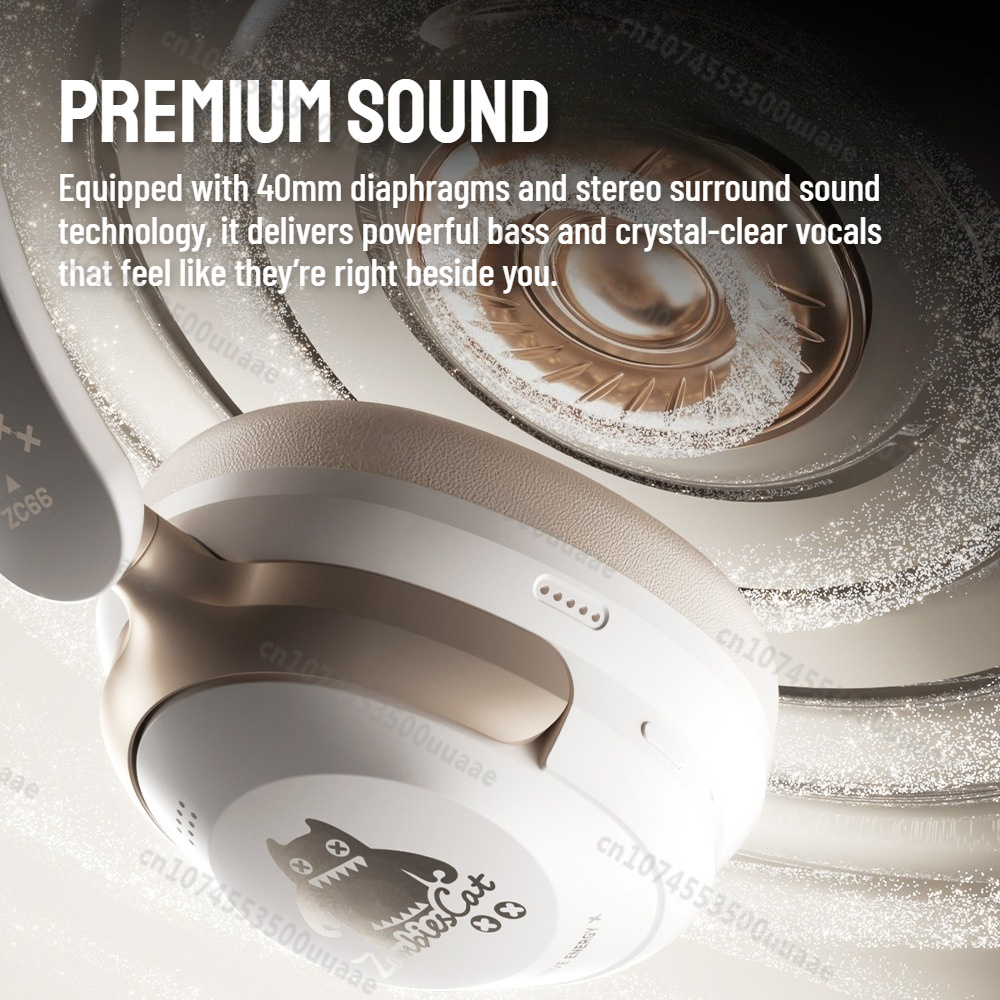 Zombies Cat S10 ANC Bluetooth  - Anc Wireless Over Ear Headphones のレビューと価格