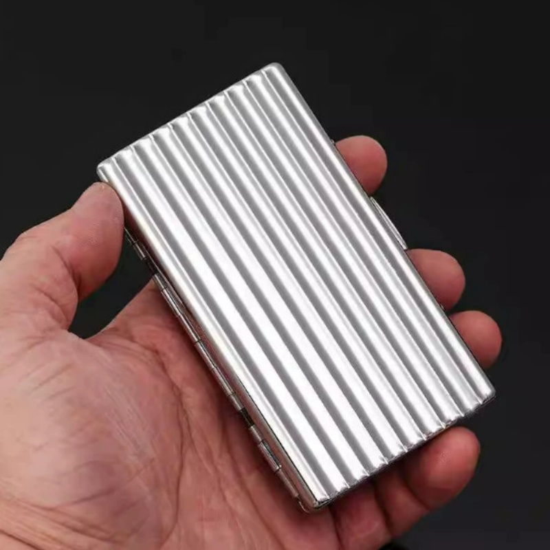 金属製シガレットケース スリム 20本収納 カードスロットデ - Laptops のレビューと価格