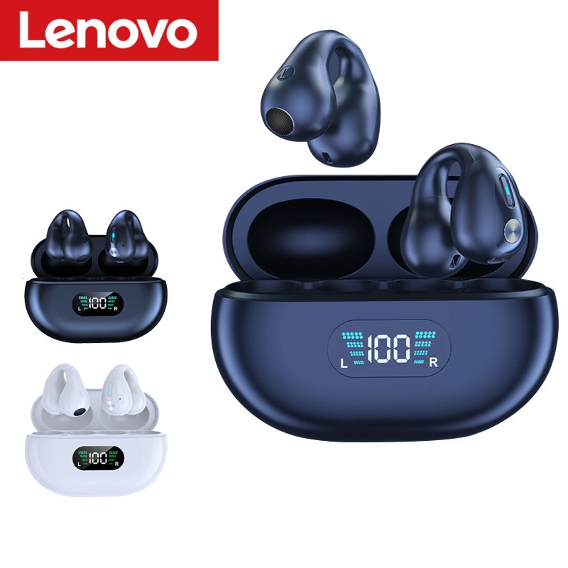 レノボ イヤークリップ型Bluetoothヘッドホン 超長バ - Anc Wireless Over Ear Headphones のレビューと価格