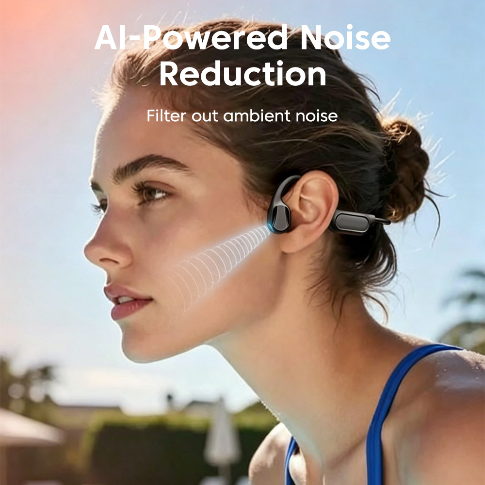 骨伝導スポーツヘッドフォン Bluetooth 6.0 オー - Anc Wireless Over Ear Headphones のレビューと価格