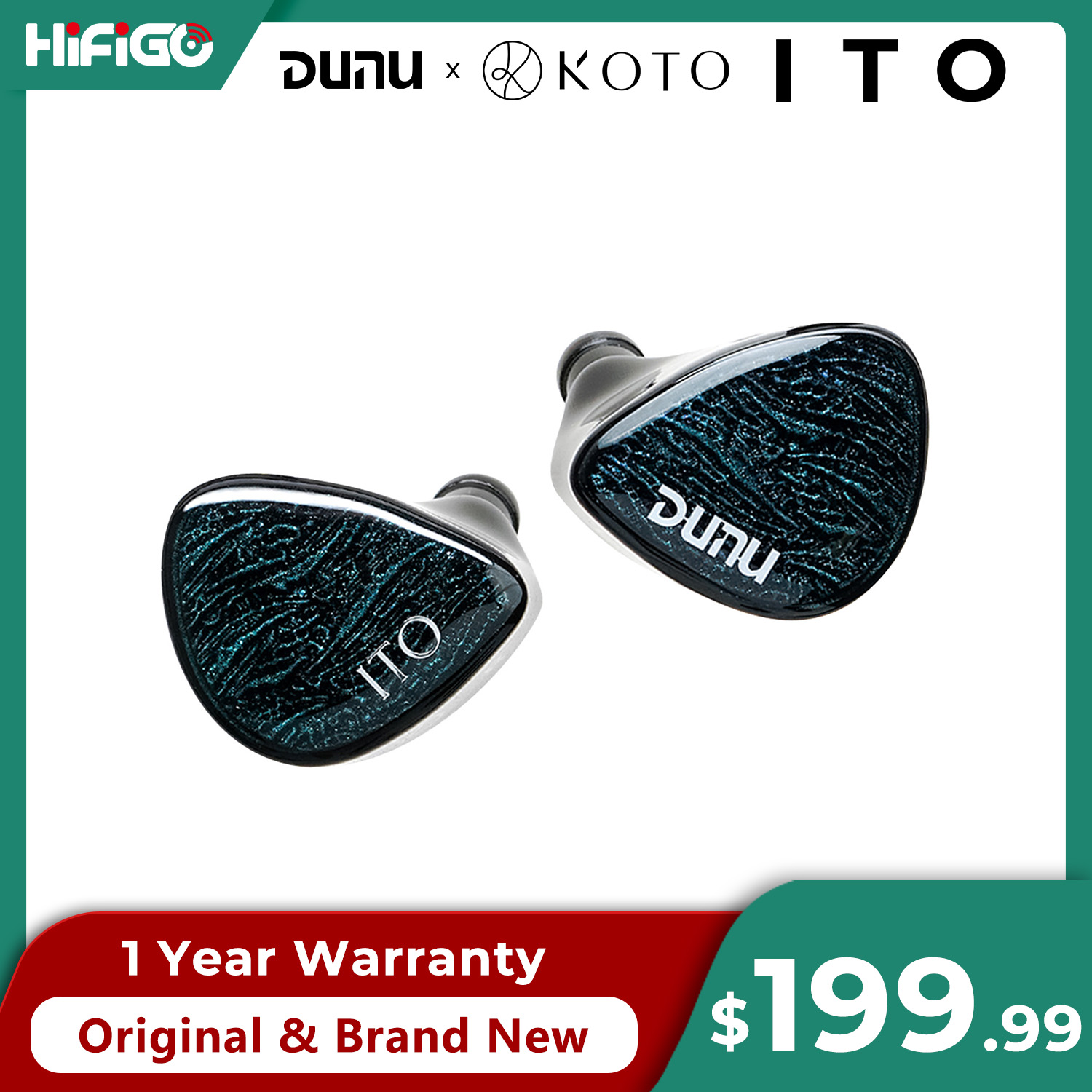 DUNU X KOTO ITO インイヤーイヤホン 2DD+ - Planar Magnetic Iem Earphones のレビューと価格