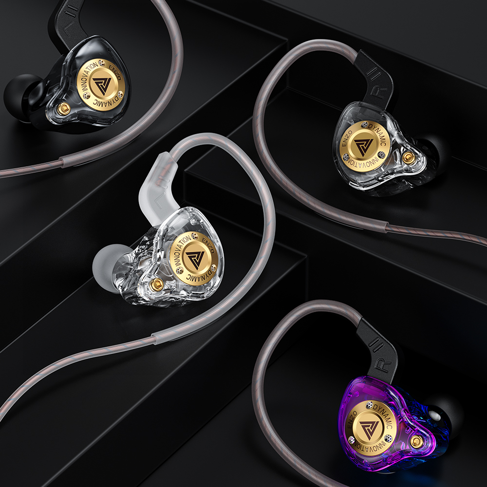 QKZ 15D ダイナミックサラウンドサウンドデュアルダイナ - In Ear Monitors For Singers のレビューと価格