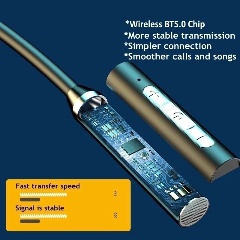 Wireless Headphones Bluetooth  - Magnetic Neckband Sports Earphones のレビューと価格