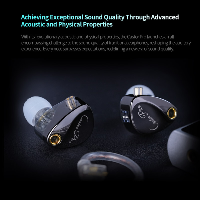 KZ Castor PRO インイヤーイヤホン ダイナミック - In Ear Monitors For Singers のレビューと価格
