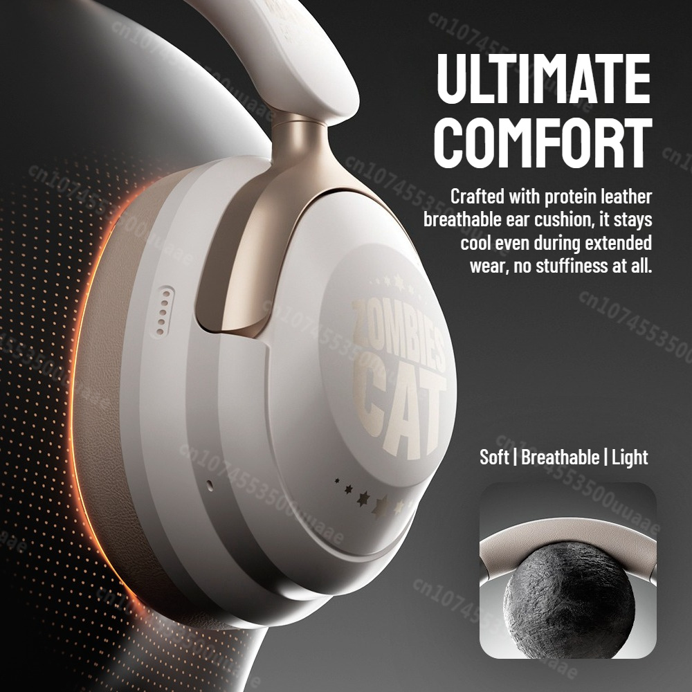 Zombies Cat S10 ANC Bluetooth  - Anc Wireless Over Ear Headphones のレビューと価格