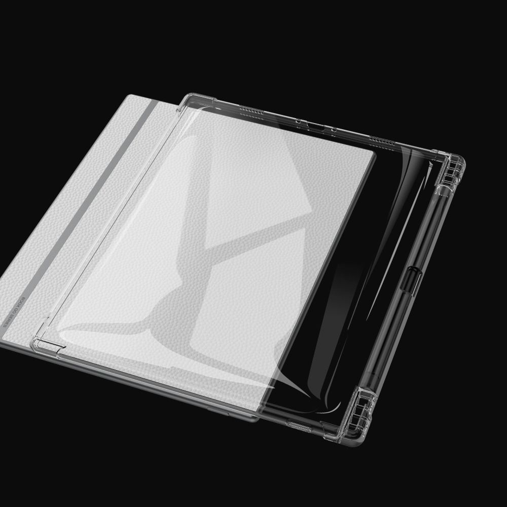 透明なE Inkタブレットケース。エアバッグ内蔵で衝撃に強く - Tablets のレビューと価格